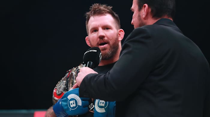Bellator heavyweight fighter Ryan Bader
